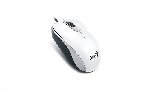 MOUSE WIRED USB GENIUS DX-110 White
