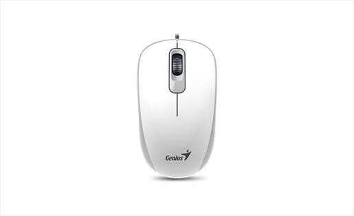 MOUSE WIRED USB GENIUS DX-110 White