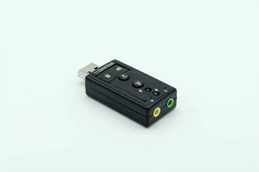 SOUND USB TO AUDIO ADAPTER , 7.1