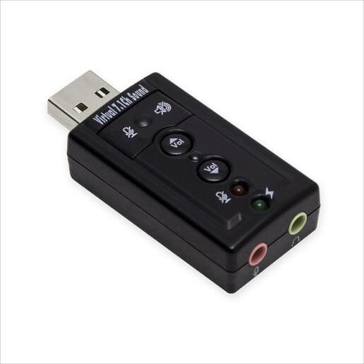 SOUND USB TO AUDIO ADAPTER ESTILLO MINI, 7.1, EST-SND-7.1USB-Mini