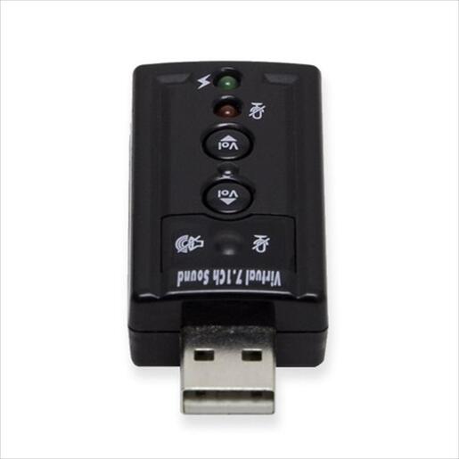 SOUND USB TO AUDIO ADAPTER ESTILLO MINI, 7.1, EST-SND-7.1USB-Mini