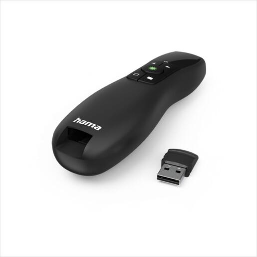 PRESENTER HAMA wireless Greenlight  4 in 1, Black, 139918