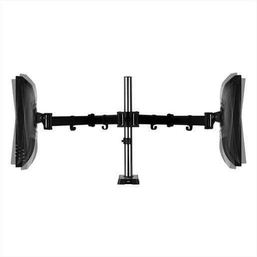 MONITOR STAND ARCTIC Z2 (Gen 3) , 2 MONITORS, up to 34",VESA 100/75mm, Tilt, Swivel, Rotation, 8kg per arm, w/ 4x USB 2.0,  AEMNT00053A