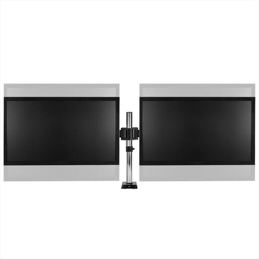 MONITOR STAND ARCTIC Z2 (Gen 3) , 2 MONITORS, up to 34",VESA 100/75mm, Tilt, Swivel, Rotation, 8kg per arm, w/ 4x USB 2.0,  AEMNT00053A