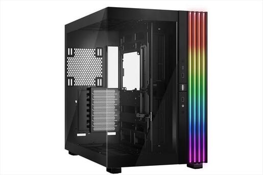 CASE BE QUIET! E-ATX Mid-Tower Light Base 900 DX, w/2x Tempered glass, ARGB LED strips and 2 hubs, inverted layout, Black BGW69