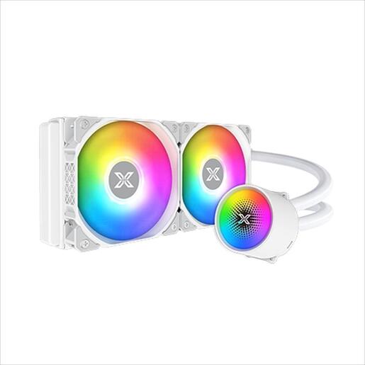 COOLERS CPU AIO XIGMATEK LIQUID KILLER X ARCTIC 240 ARGB, WHITE, 2x120mm ARGB Fan, EN47963