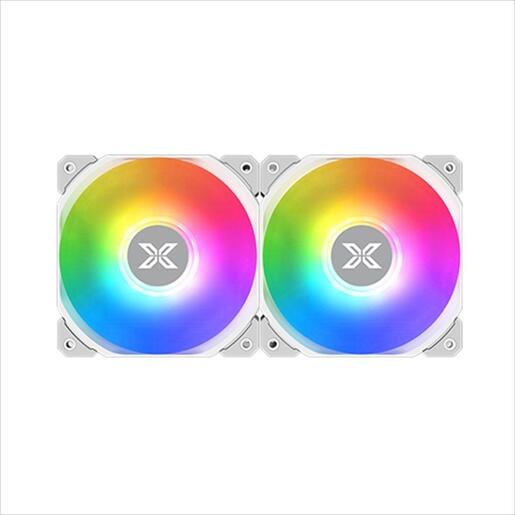 COOLERS CPU AIO XIGMATEK LIQUID KILLER X ARCTIC 240 ARGB, WHITE, 2x120mm ARGB Fan, EN47963