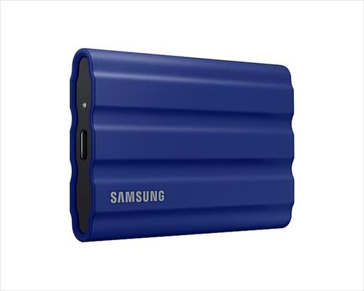EXTERNAL SSD SAMSUNG T7 Shield 1TB USB 3.2 Gen2 Blue, MU-PE1T0R/EU