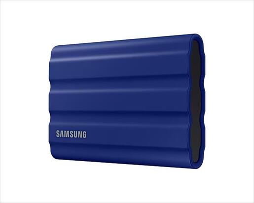 EXTERNAL SSD SAMSUNG T7 Shield 1TB USB 3.2 Gen2 Blue, MU-PE1T0R/EU