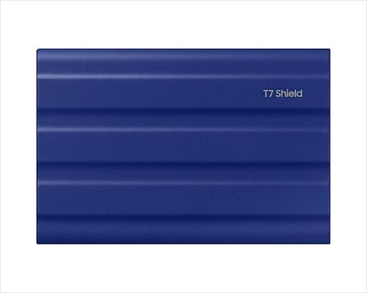 EXTERNAL SSD SAMSUNG T7 Shield 1TB USB 3.2 Gen2 Blue, MU-PE1T0R/EU