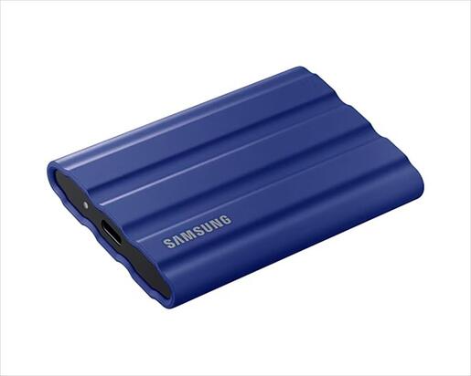 EXTERNAL SSD SAMSUNG T7 Shield 1TB USB 3.2 Gen2 Blue, MU-PE1T0R/EU
