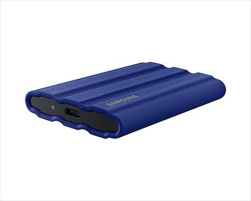 EXTERNAL SSD SAMSUNG T7 Shield 1TB USB 3.2 Gen2 Blue, MU-PE1T0R/EU