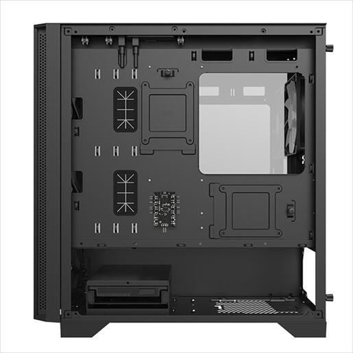 CASE MONTECH mATX AIR 100 ARGB w/ Tempered glass, 4x120mm ARGB fans, Black