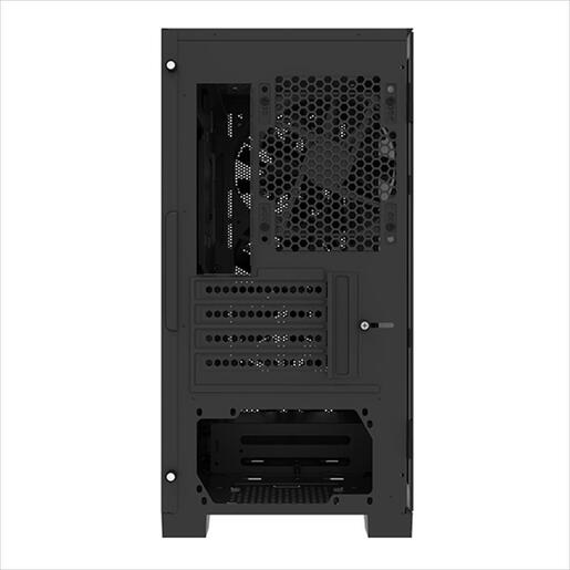 CASE MONTECH mATX AIR 100 ARGB w/ Tempered glass, 4x120mm ARGB fans, Black