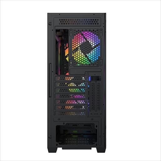 CASE XIGMATEK E-ATX mid-Tower ANUBIS PRO 4FX w/TG Magnet flip, Meshed Grill FP, 3x140mm X40A, 1x120mm X20A ARGB Galaxy II Fan Control Kit