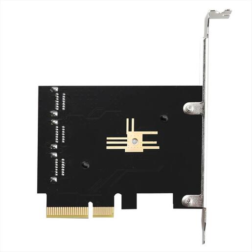 CONVERTOR PCI-E TO SATA3 X6 PORT, TXB113, Chipset: SM1166,LP
