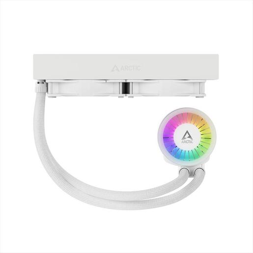 COOLERS CPU AIO ARCTIC LIQUID FREEZER III 240 White, 2x120mm P12 PWM PST A-RGB fans, ACFRE00150A