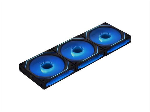 COOLERS CASE FAN 120mm LIAN LI UNI SL-INFINITY 120 w/controller, 3x120 ARGB fans 1900 RPM PWM, Black, UF-SLIN120-3B