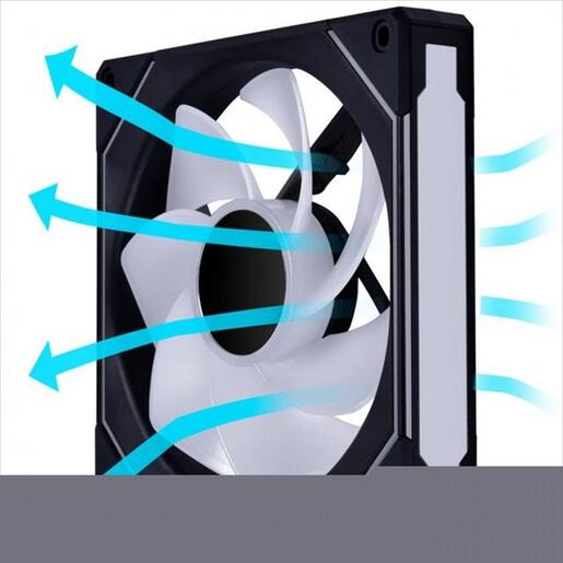COOLERS CASE FAN 140mm LIAN LI UNI SL-INFINITY REVERSE BLADE ARGB 1600 RPM PWM, Black, 14RSLIN1B