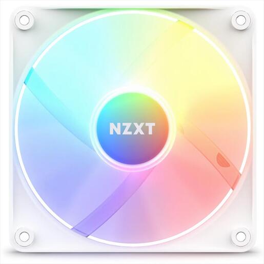 COOLERS CASE FAN 120mm NZXT F120 RGB CORE White PWM, Static Pressure, 1.800 RPM, RF-C12SF-W1