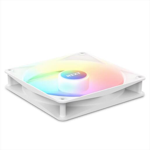 COOLERS CASE FAN 120mm NZXT F120 RGB CORE White PWM, Static Pressure, 1.800 RPM, RF-C12SF-W1