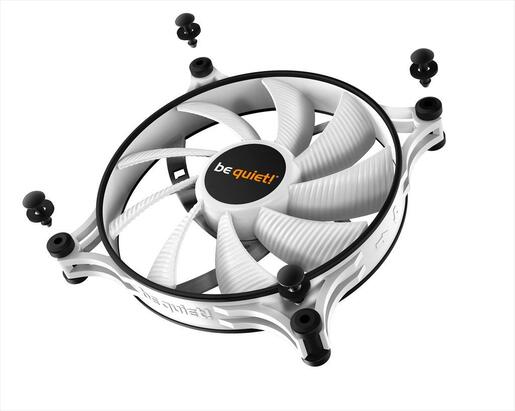 COOLERS CASE FAN 140mm BE QUIET! SHADOW WINGS 2 White 900rpm, DURABLE RIFLE BEARING, BL090