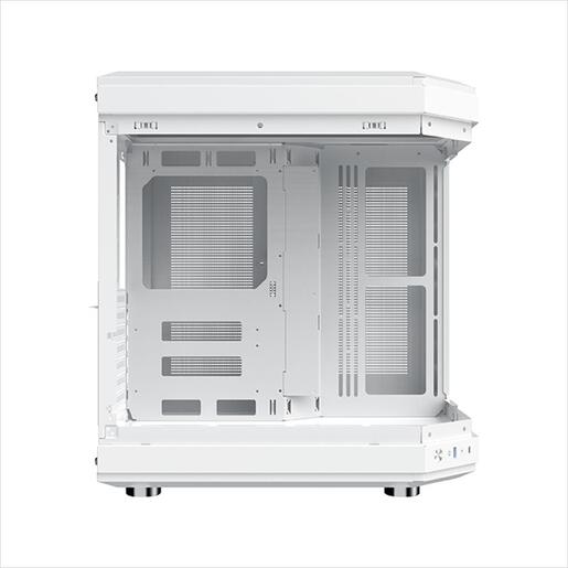 CASE XIGMATEK ATX mid-Tower CUBI ARCTIC WHITE w/3xTG, 6x120mm Z20A  Arctic ARGB Galaxy II Fan Control Kit,USB type C, EN41983