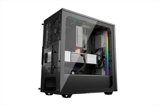 CASE BE QUIET! ATX Mid-Tower Pure Base 501 DX, 3x140mm Pure Wings 3, ARGB Front Strip, Black BGW76