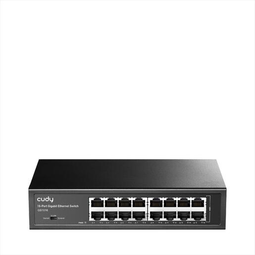 NET Switch CUDY 16-port Gigabit rackmount (19"), GS1016