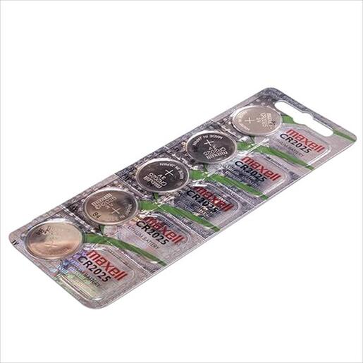 Battery MAXELL LITHIUM, CR2025 3V price for 5pcs in blister