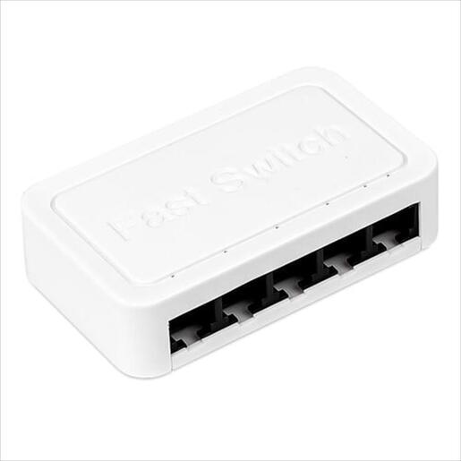 NET Switch DIEWU 5-port 10/100/1000 TXE196 White