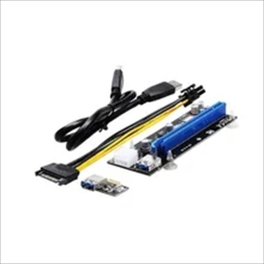 CONVERTOR PCI-E (1x) TO PCI-E (16X) Riser card 6-pin N06