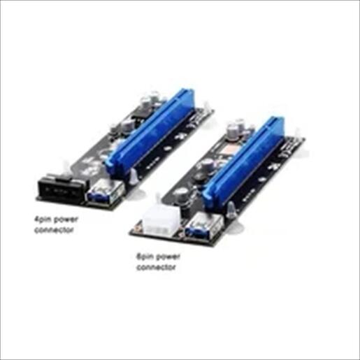 CONVERTOR PCI-E (1x) TO PCI-E (16X) Riser card 6-pin N06