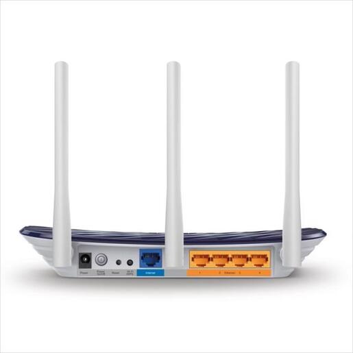 NET ROUTER Wireless TP-LINK ARCHER C20, AC750, Dual Band, 5× 10/100Mbps, 5GHz