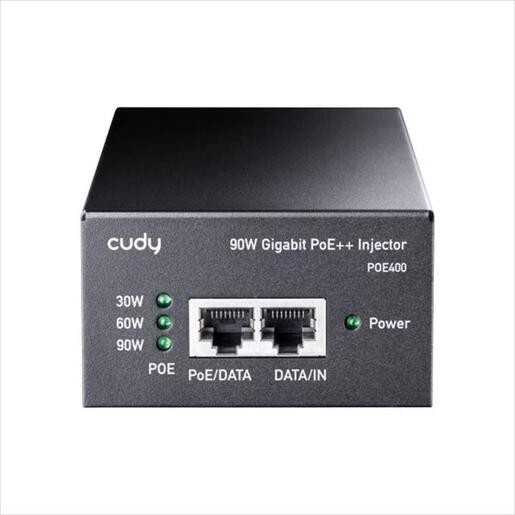 NET INJECTOR CUDY POE++ 90W, wall-mount POE400