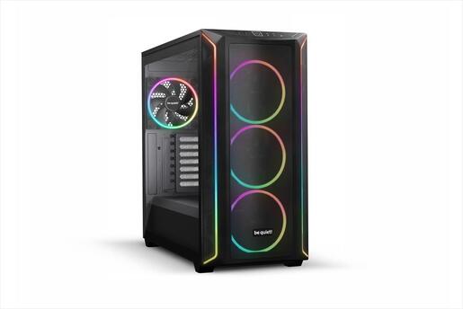 CASE BE QUIET! E-ATX Full-Tower SHADOW BASE 800 FX, 4x140mm Light Wings PWM, front ARGB LED, USB 3.1 type C, open mesh design w/WINDOW, Black BGW63