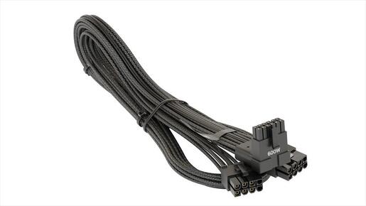 CABLES PSU ATX 12VHPWR SEASONIC 90° 600W 16-PIN TO 2x8 PIN (ONLY FOR SEASONIC)