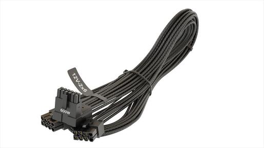 CABLES PSU ATX 12VHPWR SEASONIC 90° 600W 16-PIN TO 2x8 PIN (ONLY FOR SEASONIC)