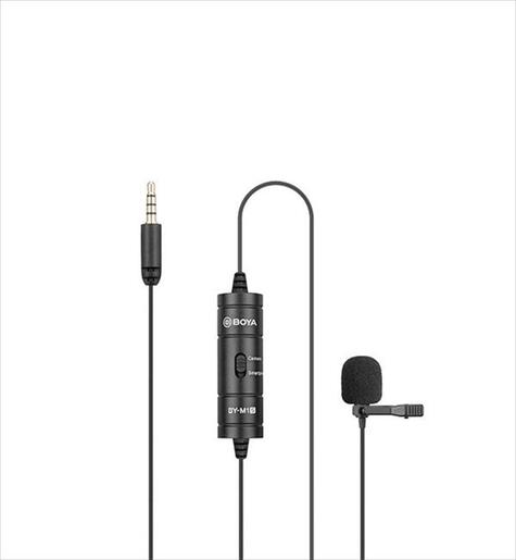 MICROPHONE BOYA Lavalier BY-M1S, 1x 3.5mm jack, 6m cable, Omni-directional