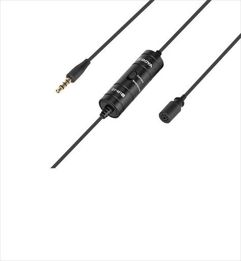 MICROPHONE BOYA Lavalier BY-M1S, 1x 3.5mm jack, 6m cable, Omni-directional
