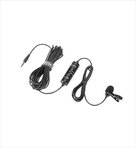 MICROPHONE BOYA Lavalier BY-M1S, 1x 3.5mm jack, 6m cable, Omni-directional