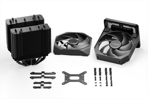 COOLERS CPU BE QUIET! DARK ROCK ELITE, 2x Silent Wings PWM fans, ARGB LEDs, TDP 270W, BK037