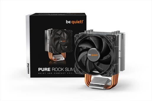 COOLERS CPU BE QUIET! PURE ROCK SLIM 2, Intel 1700/ 1200 /1150 /1151 /1155, AMD AM4 /AM5, TDP 130W, BK030