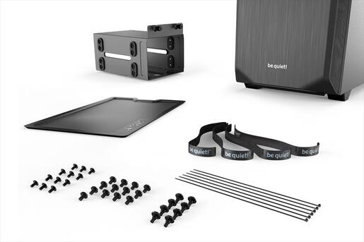 CASE BE QUIET! ATX Mid-Tower Pure Base 500, 2x140mm Pure Wings 2, Extra thick insulation mats,w/WINDOW, Black BGW34