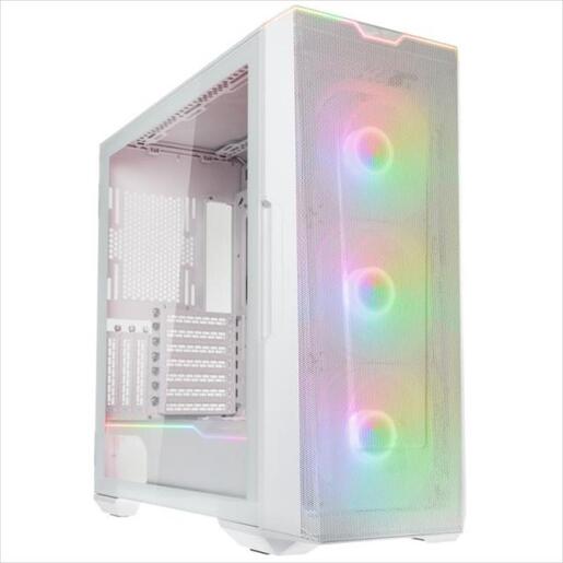CASE PHANTEKS E-ATX Mid-Tower Eclipse G500A w/Tempered glass, D-RGB Illumination w/3x140mm,GPU mount, White, PH-EC500GA_DMW01A