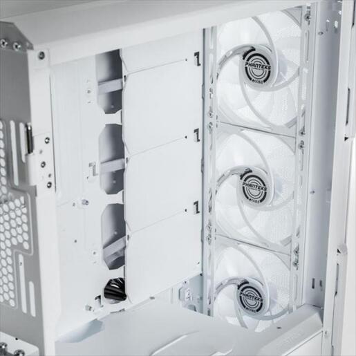 CASE PHANTEKS E-ATX Mid-Tower Eclipse G500A w/Tempered glass, D-RGB Illumination w/3x140mm,GPU mount, White, PH-EC500GA_DMW01A