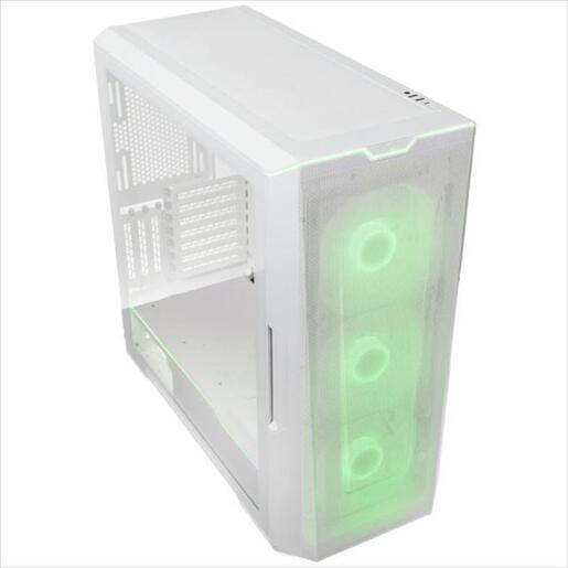 CASE PHANTEKS E-ATX Mid-Tower Eclipse G500A w/Tempered glass, D-RGB Illumination w/3x140mm,GPU mount, White, PH-EC500GA_DMW01A