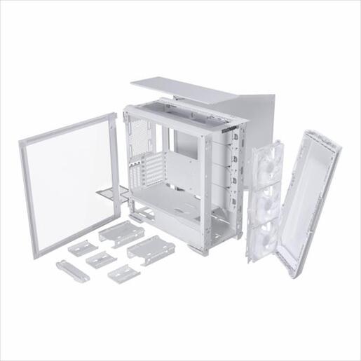 CASE PHANTEKS E-ATX Mid-Tower Eclipse G500A w/Tempered glass, D-RGB Illumination w/3x140mm,GPU mount, White, PH-EC500GA_DMW01A