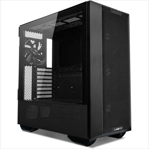 CASE LIAN LI E-ATX LANCOOL III Mid-Tower w/2x Tempered glass, 4x140mm PWM fans, Reversible Front I/O, Black, LANCOOL 3-X