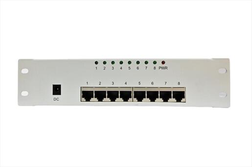 NET Switch DIEWU 8-port 10/100 EMBREDDED TXE186 ICPlus /IP178G, METAL